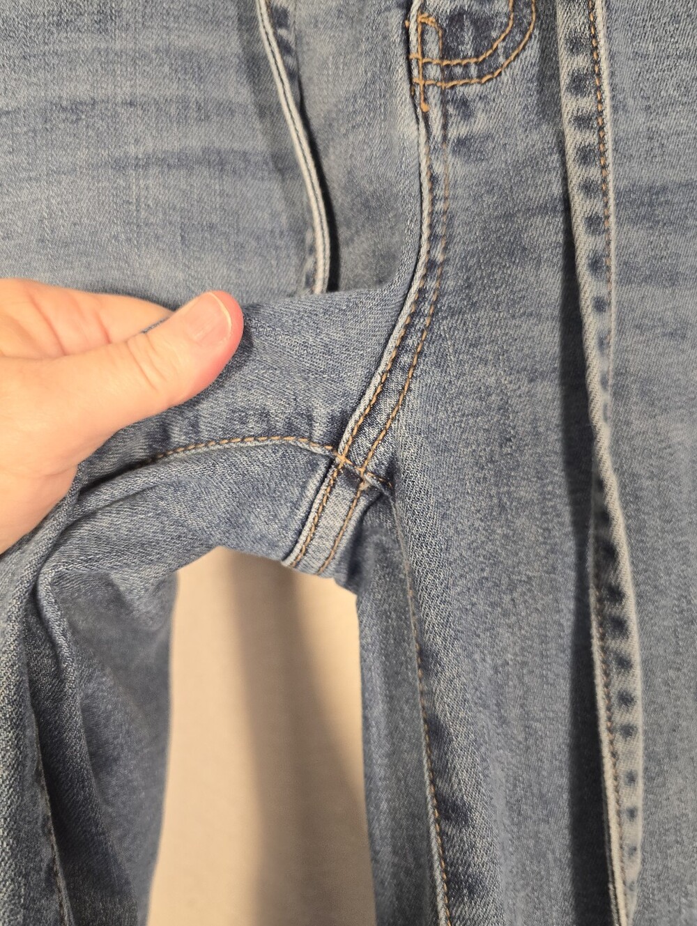 Shyanne 70s Retro Wide Leg Palazzo western 3 Trendy Denim Jeans. Ladies 30/34 - Picture 7 of 13